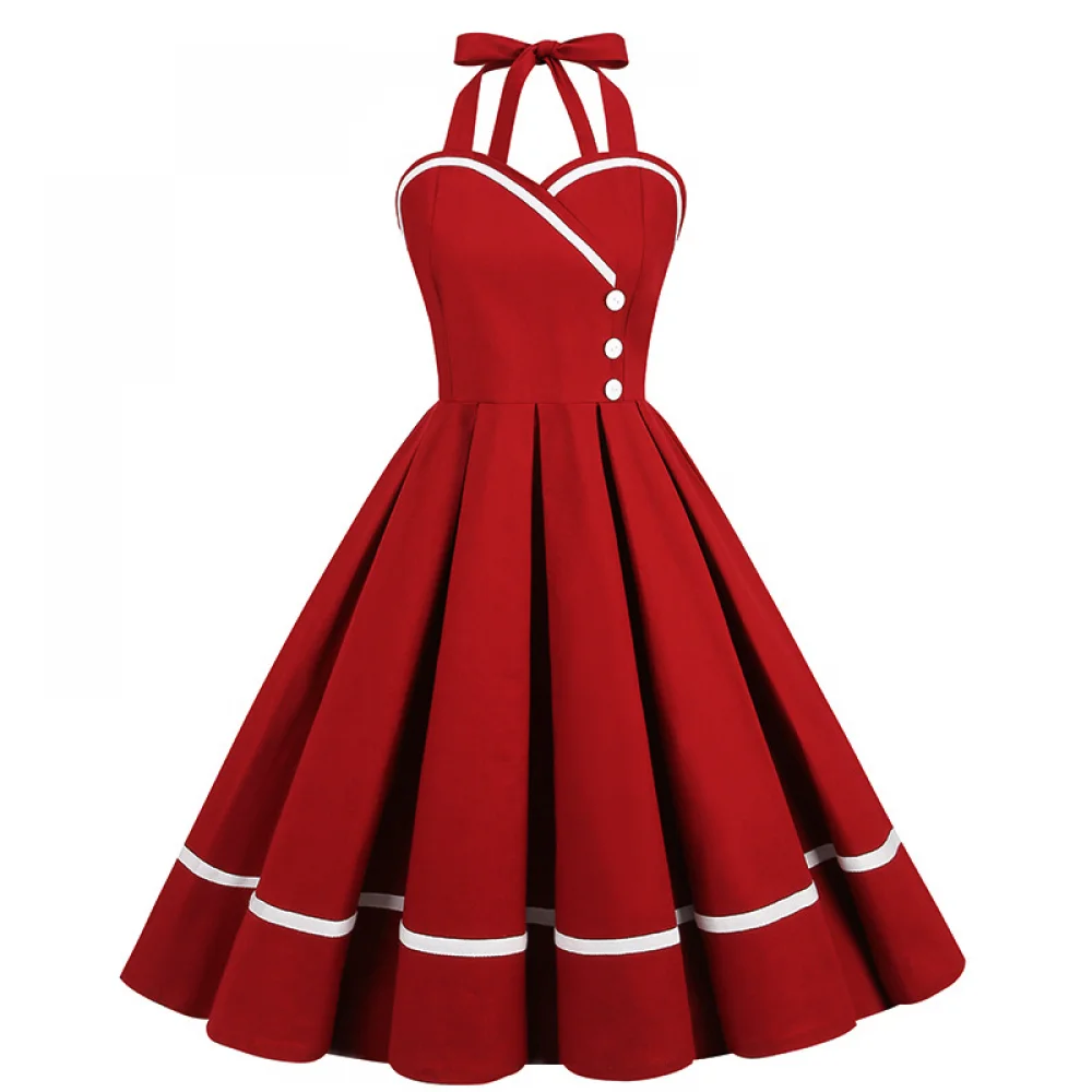 Vintage Fashion Women Dresses - Хэллоуин 50-х 60-х 80-х годов Ретро