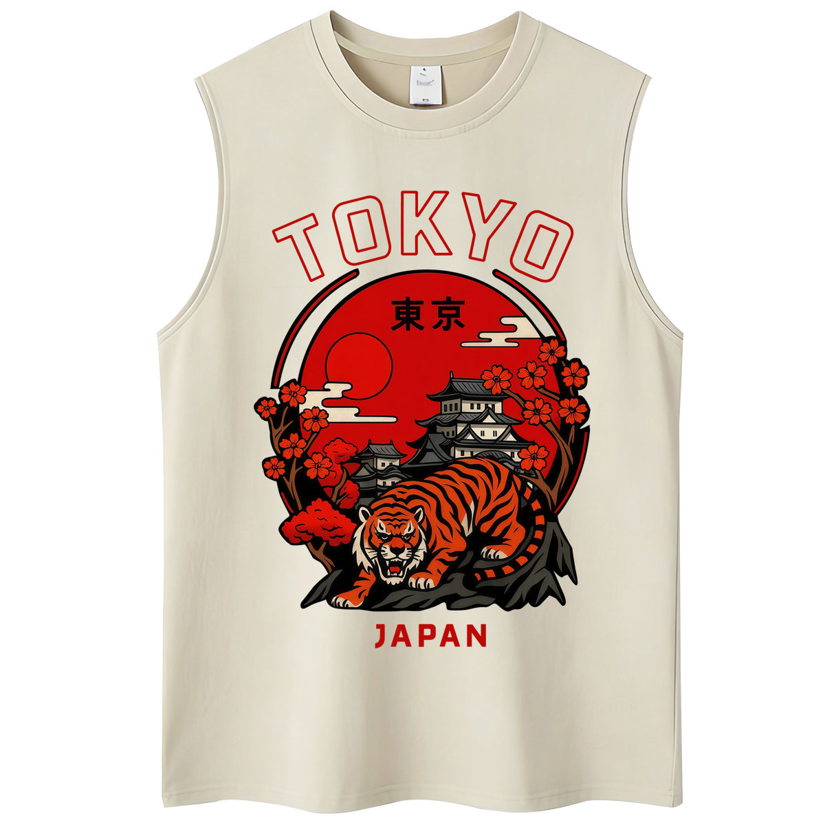 Vintage Fashion Tokyo - Майки в японском стиле Tokyo Tiger