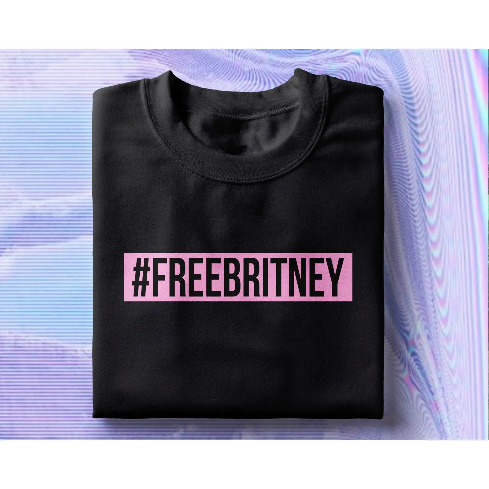 Vintage Fashion Hashtags - Футболка Hashtag FreeBritney из мягкого хлопка
