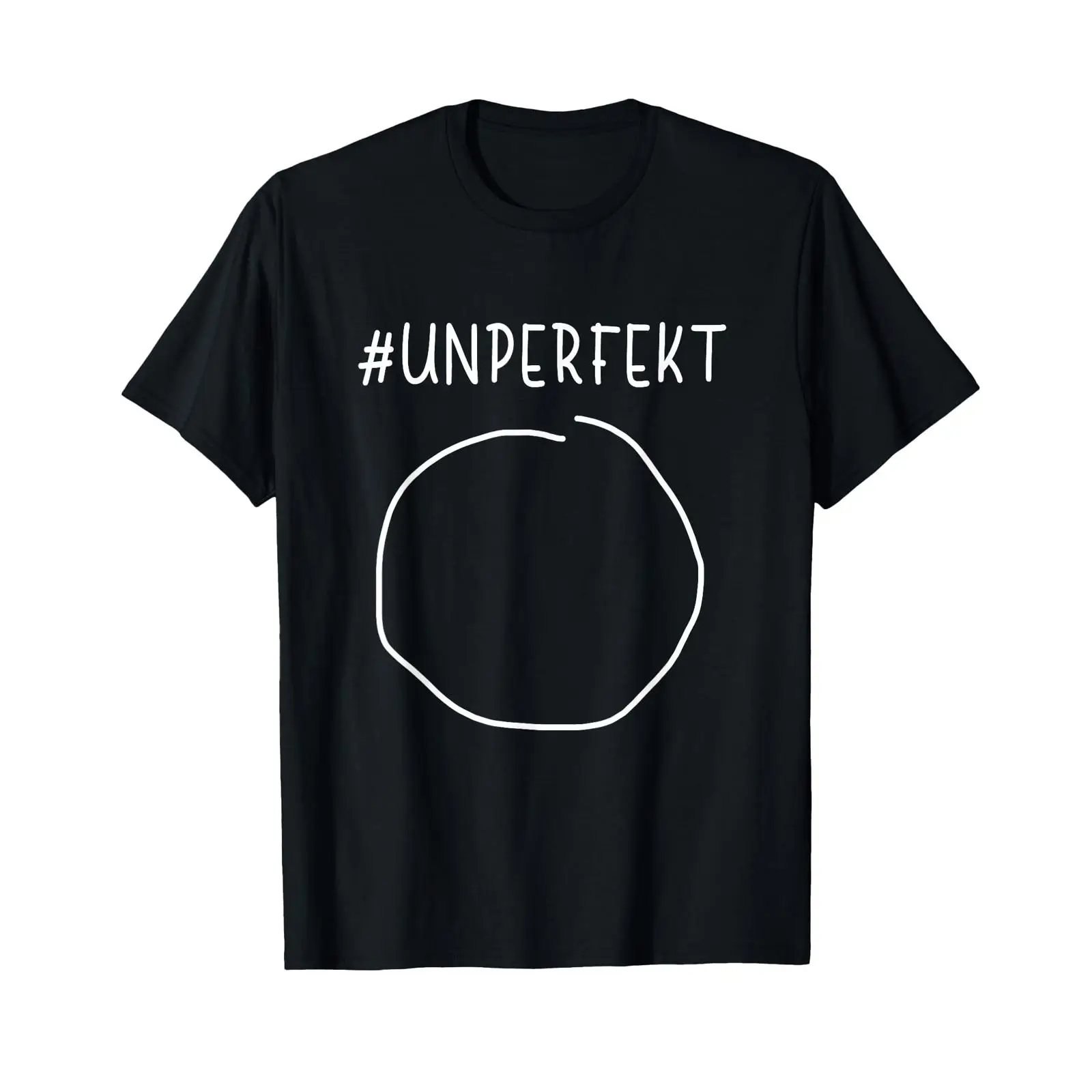 Vintage Fashion Hashtags - Футболка с принтом Imperfect Hashtag Circle,