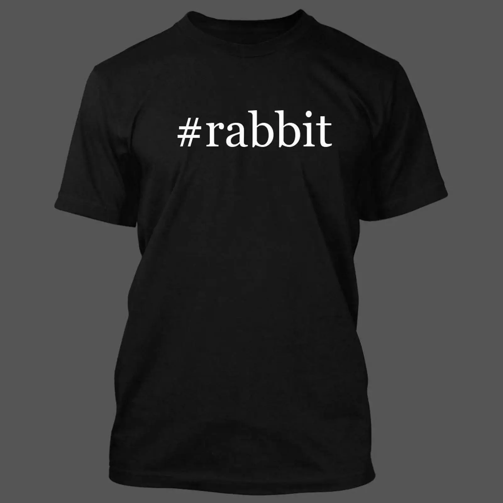 Vintage Fashion Hashtags - Мужская футболка с забавным хэштегом Rabbit,