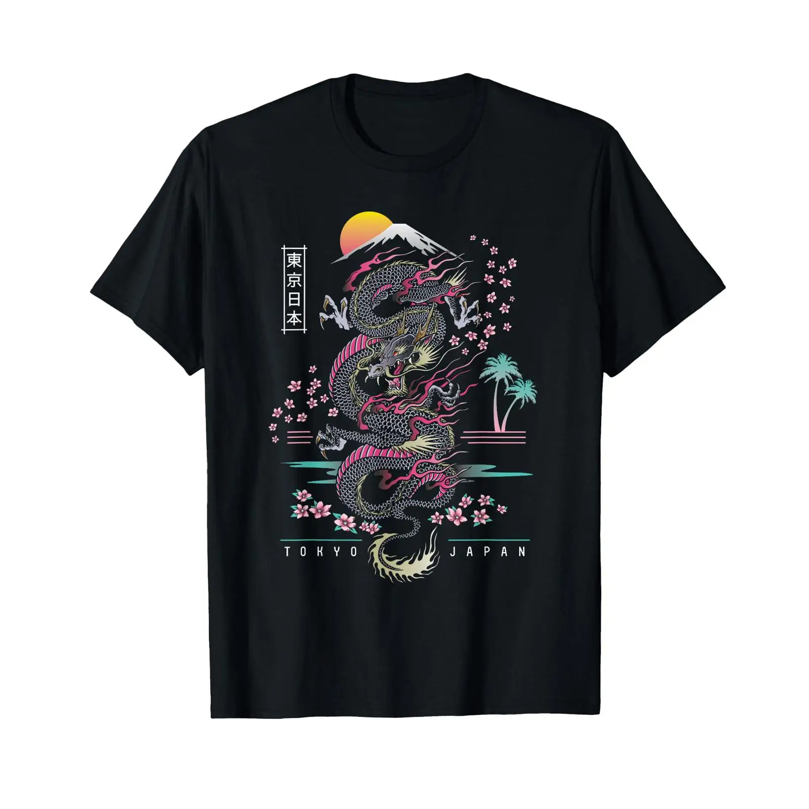 Vintage Fashion Tokyo - Японская футболка в стиле Tokyo Dragon