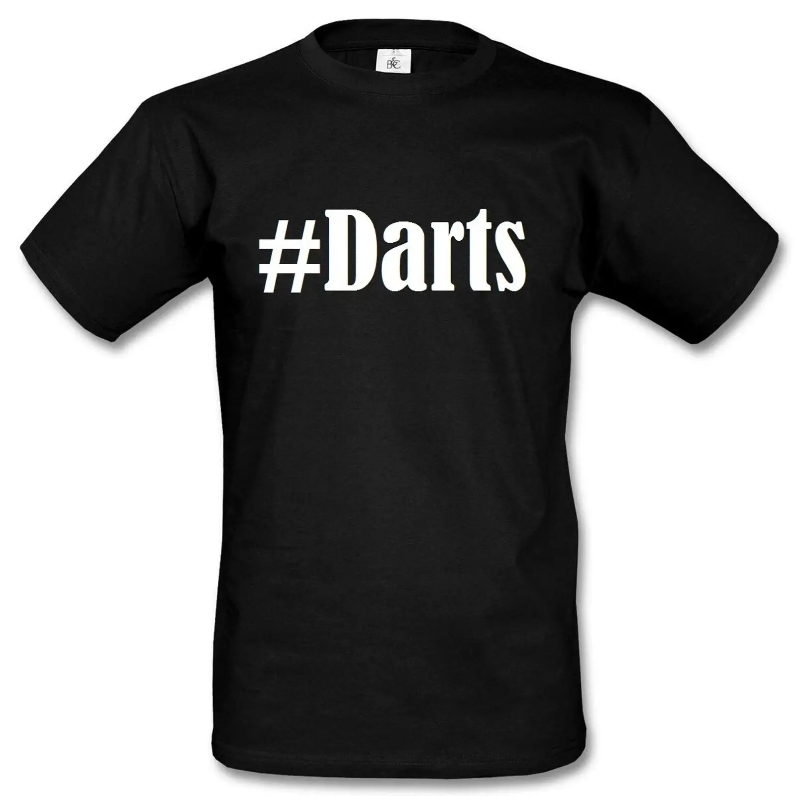 Vintage Fashion Hashtags - Футболка с принтом Darts Hashtag Raute