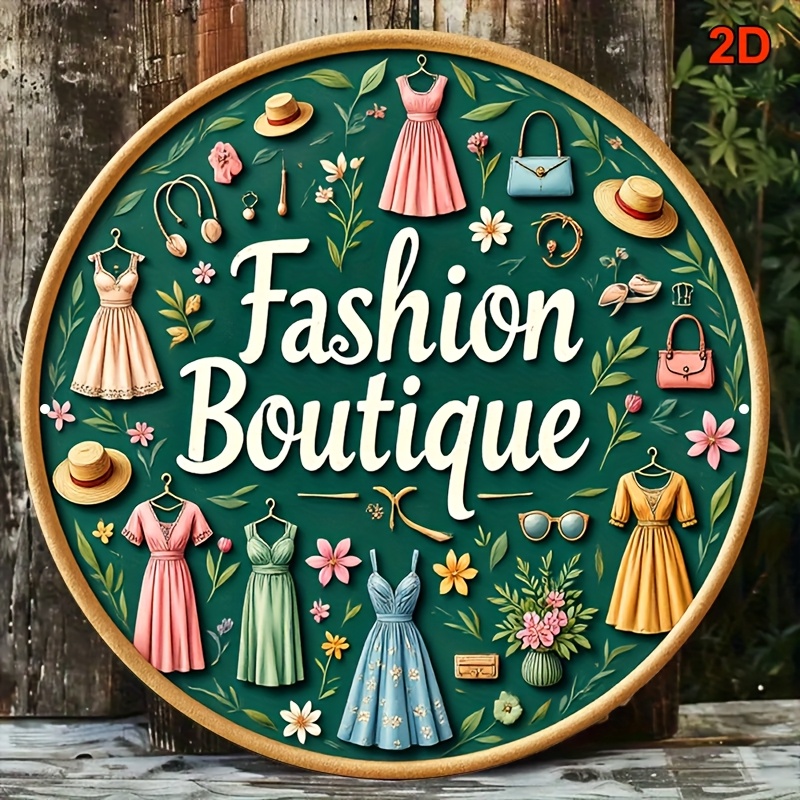Винтажная металлическая настен – обзор и цена Vintage Fashion Store