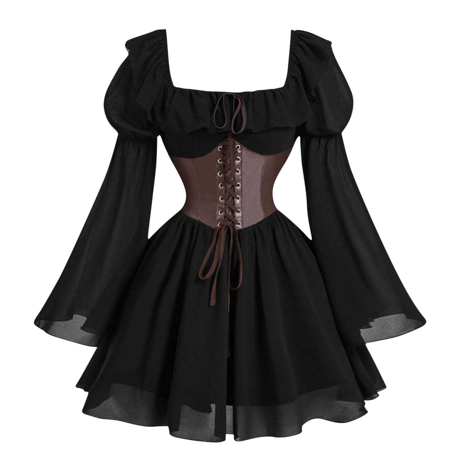 Ренессансное средневековое жен – обзор и цена Vintage Fashion Women Dresses