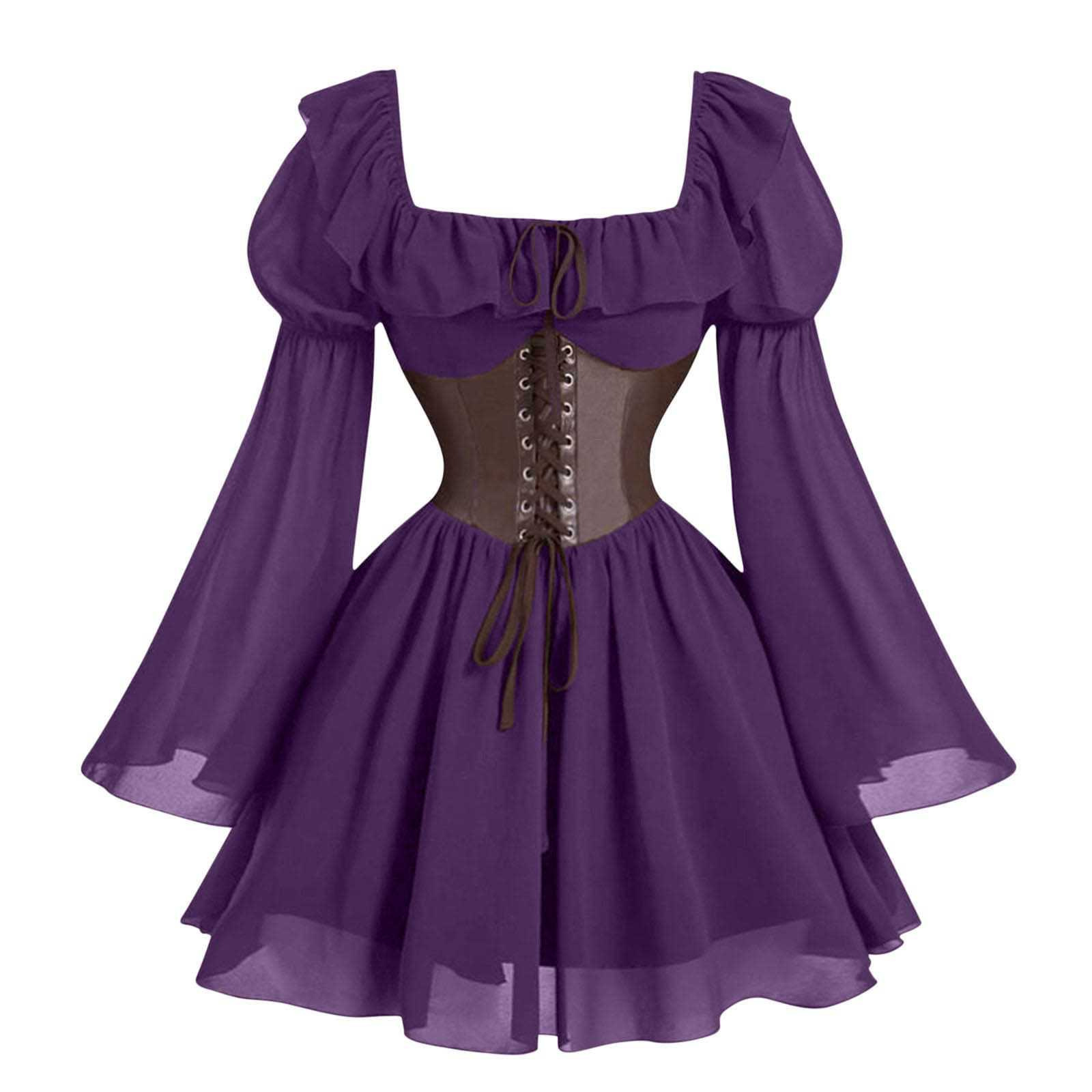 Ренессансное средневековое жен – обзор и цена Vintage Fashion Women Dresses